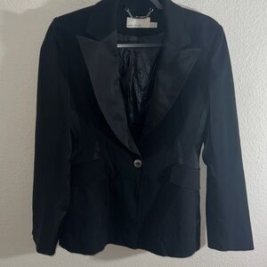 Karen Mullen women’s vtg Sz 10 Tailored wool blend Single Breasted Blazer Jacket